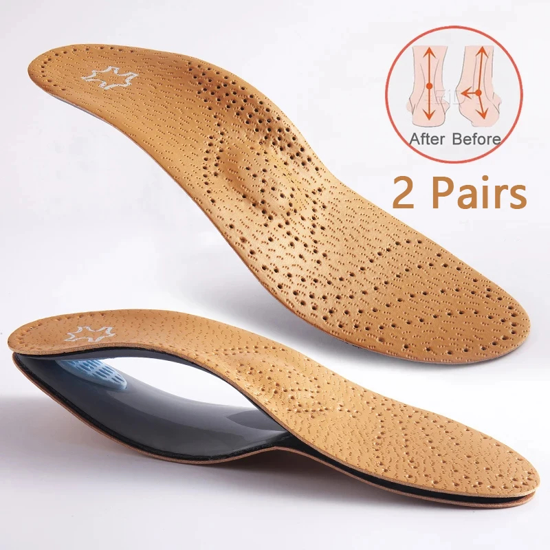Sneaker Leather Care - 2 paires de semelles orthopédiques unisexes