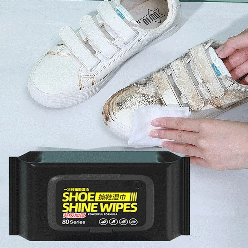 On Sneaker Care - Lingettes nettoyantes portables pour chaussures d'extérieur,
